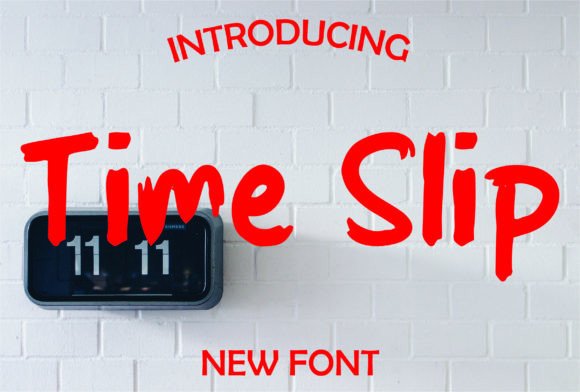 A Digital Designer's Review of the Time Slip Font