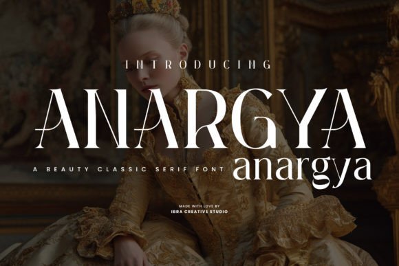 Anargya: A Typeface for Editorial Confidence