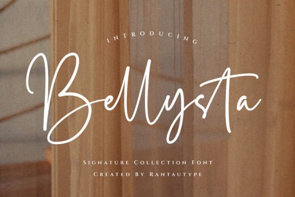Bellysta: A Modern Font Designed for Digital Elegance