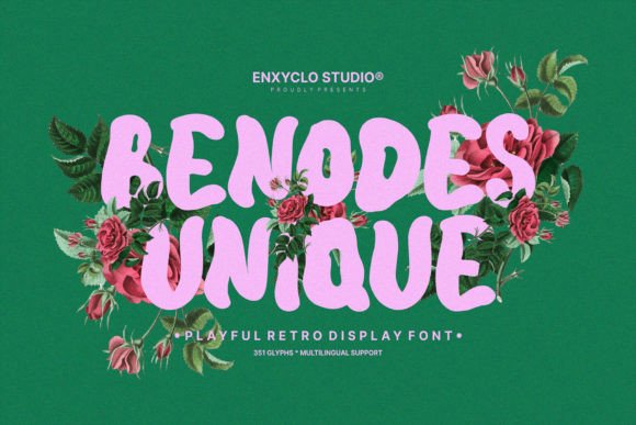 Benodes Unique Font: A Bold Typographic Statement for Web Design