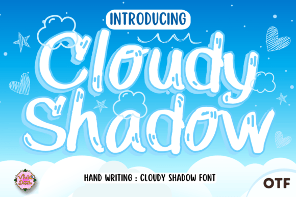 Cloudy Shadow: A Script Font for Editorial Atmosphere