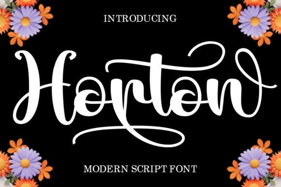 Horton: The Handwritten Script Font That Earns Its Spotlight