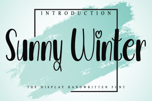How Sunny Winter Became My Favorite Business Branding Font
