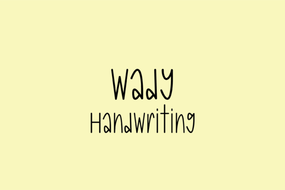 How Wady, a Friendly Handwritten Font, Can Build a Cohesive Business Brand