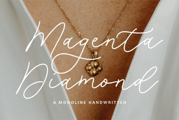 Magenta Diamond: The Script Font That Stops the Scroll