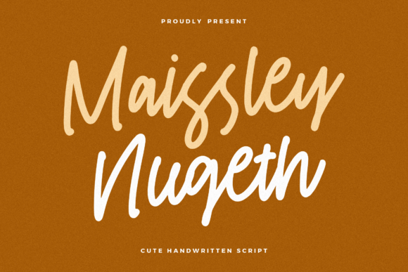 Maissley Nugeth: A Cute Handwritten Script Font for Standout Marketing