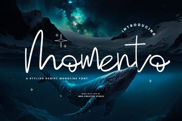 Momento: A Script Font for Projects That Need a Soft Touch