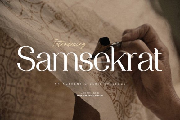 Samsekrat: The Timeless Serif Font for Modern Marketing