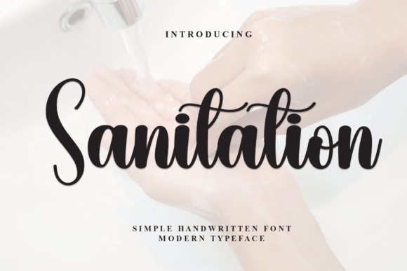 Sanitation: The Elegant Font for Everyday Branding