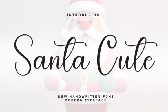 Santa Cute: A Handwritten Font for Elegant Branding