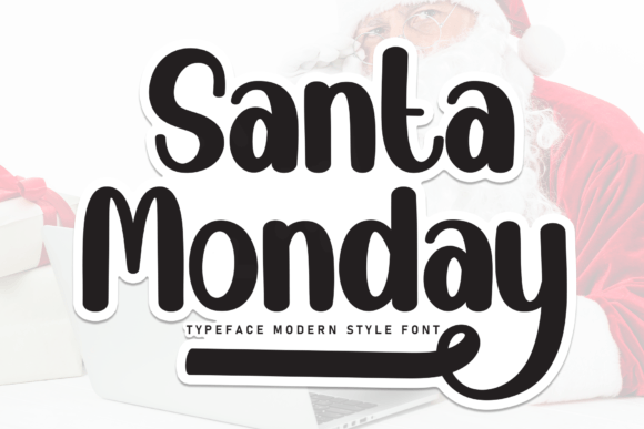 Santa Monday Font: A Friendly Upgrade for Your Brand