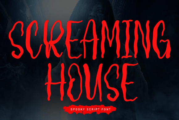 Screaming House: A Handwritten Font for Marketing Campaigns