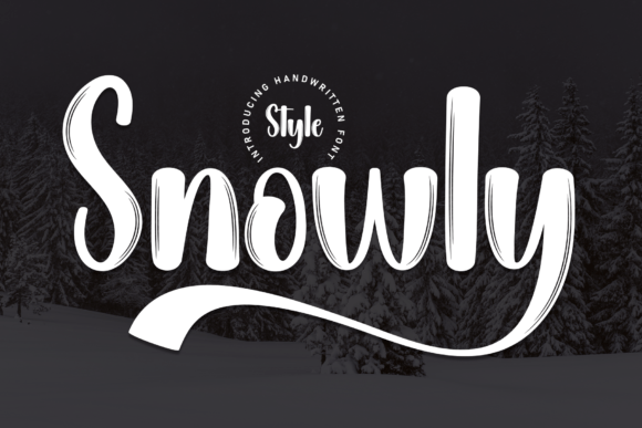 Snowly: The Elegant Font That Makes Your Brand Feel Polished