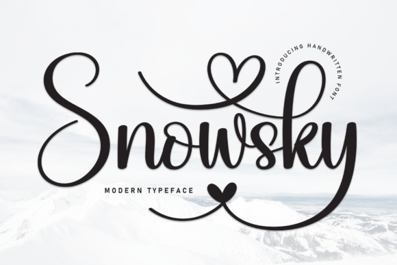 Snowsky Font: A Friendly Typeface for a Consistent Brand
