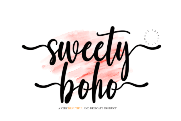 Sweety Boho: A Font for Friendly and Consistent Branding