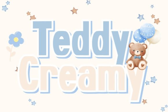Teddy Creamy: The Friendly Font for a Trustworthy Brand
