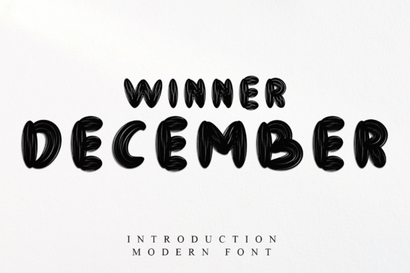 Winning Hearts with Winner December: A Font for Makers